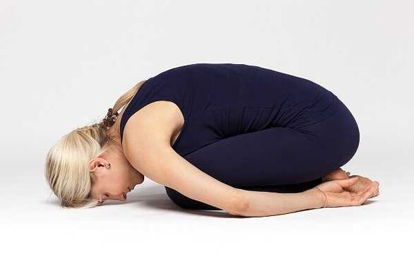 Haurraren Posea (Balasana)